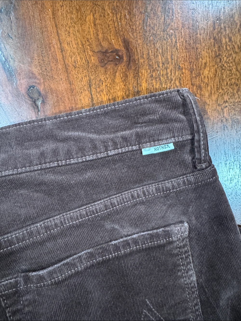 MOTHER,The Weekender Fray Slim Straight Jeans . Soft corduroy . - Picture 8 of 15